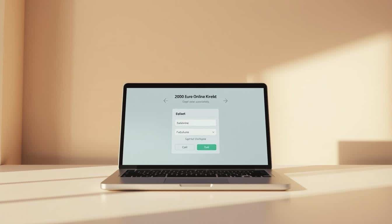 2000 Euro Online Kredit
