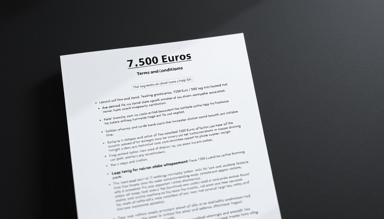 7.500 Euro Kredit