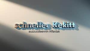 Blitzkredit aus dem Ausland