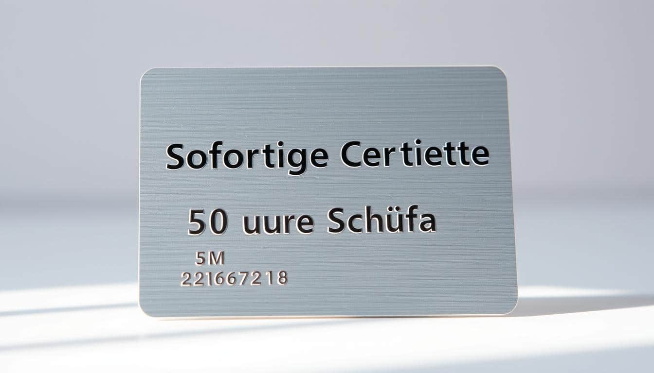 Online Kreditkarte sofort ohne Schufa