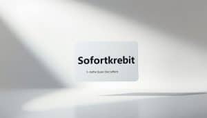 Sofortkredit ohne Fragen sofort
